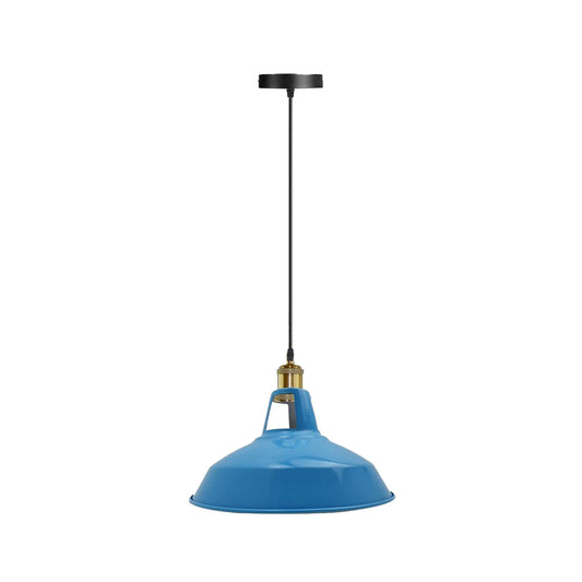 Barn Industrial Pendant Light in 8 Colours