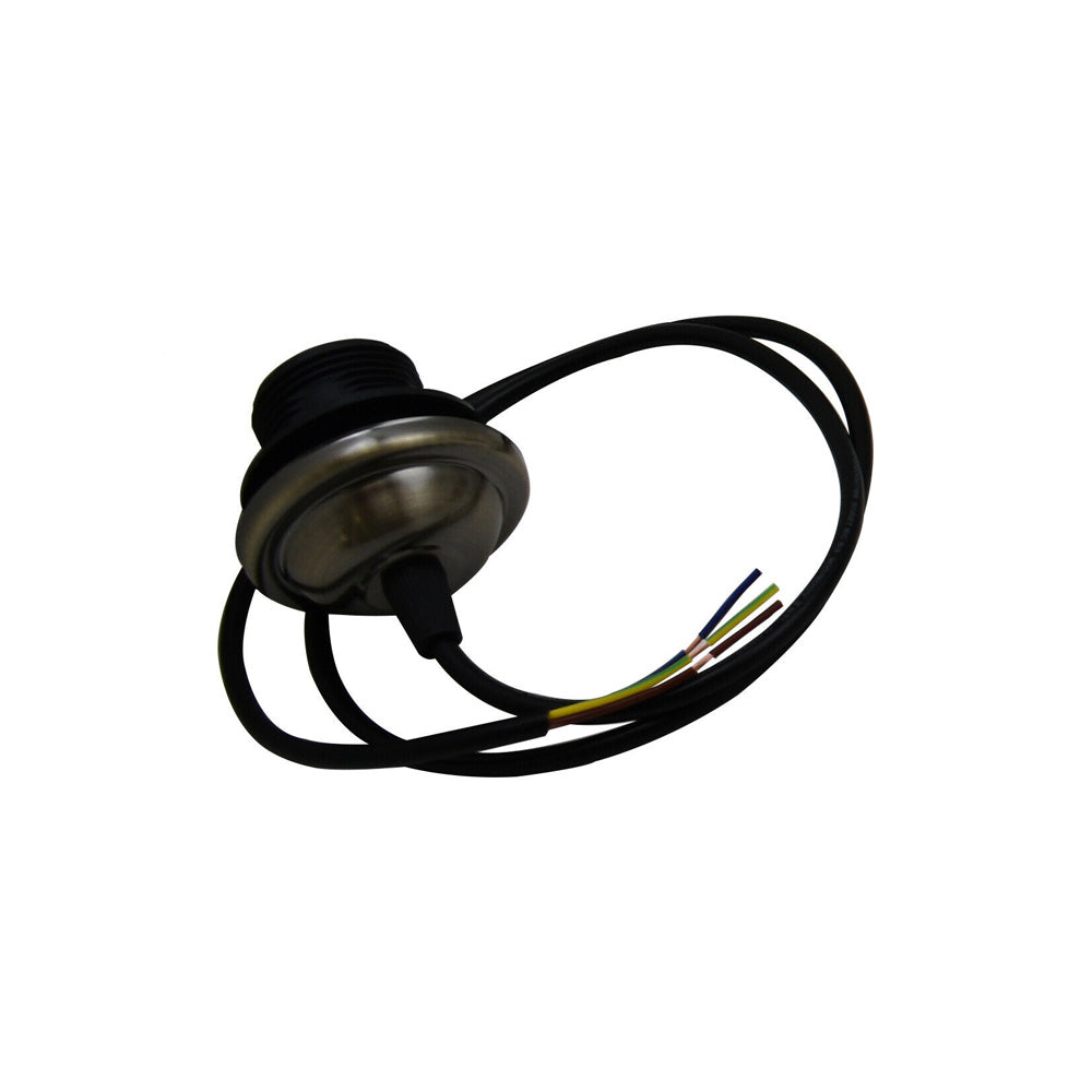 Green Brass E27 Umbrella Pendant Lamp Holder with 2m PVC Cable - Decorative Bulb Holder