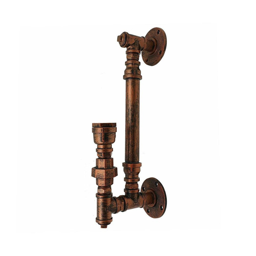 Steampunk Pipe Wall Light