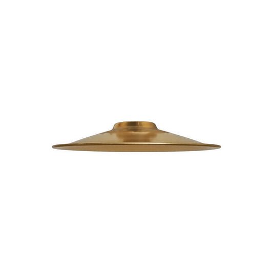 Yellow Brass Flat Vintage Light Shade
