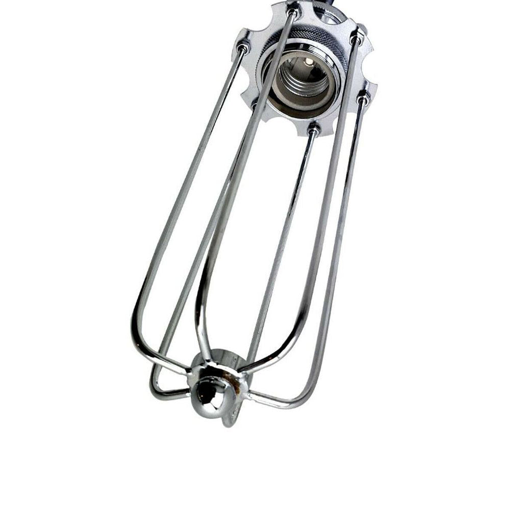 Chrome 3 Light Industrial Pendant