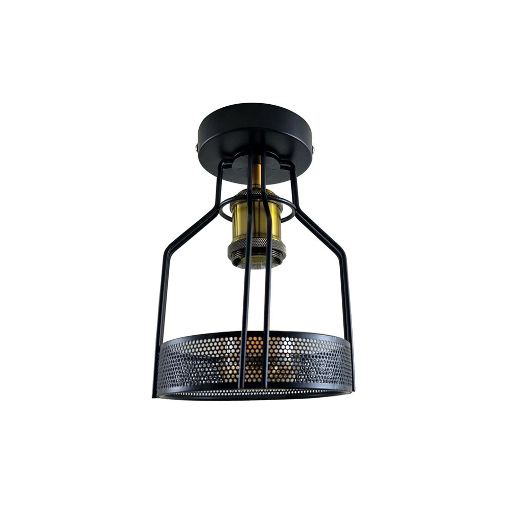 Bird Cage Ceiling Light - Flush Mounted
