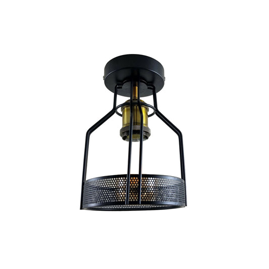 Bird Cage Ceiling Light - Flush Mounted