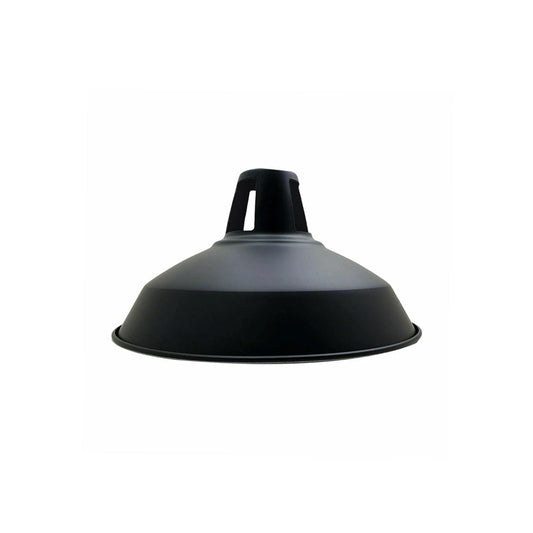 Black (Black Inner) Barn Industrial Light Shade