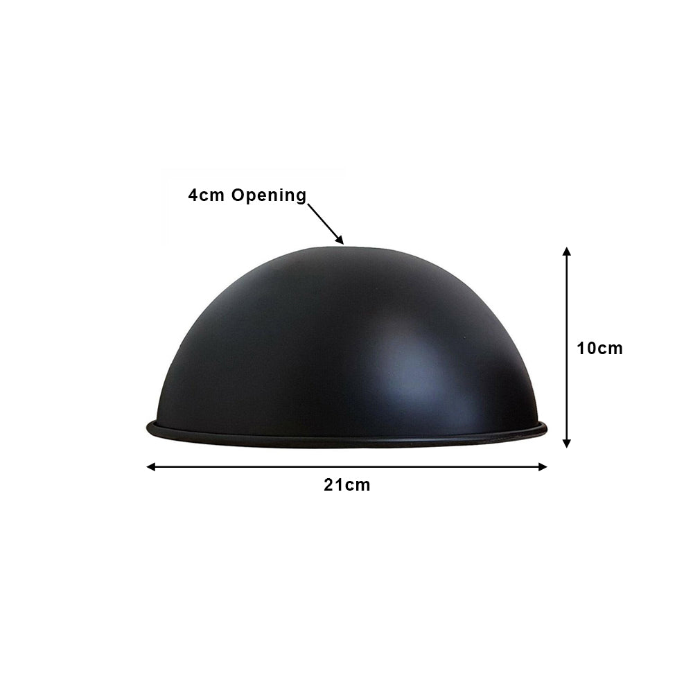 Brushed Brass Dome Light Shade - Small