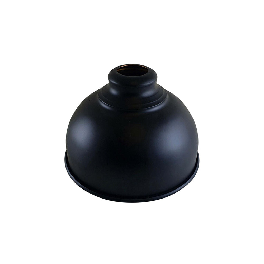 Black (Dark Gold Inner) Dome Vintage Light Shade - Small