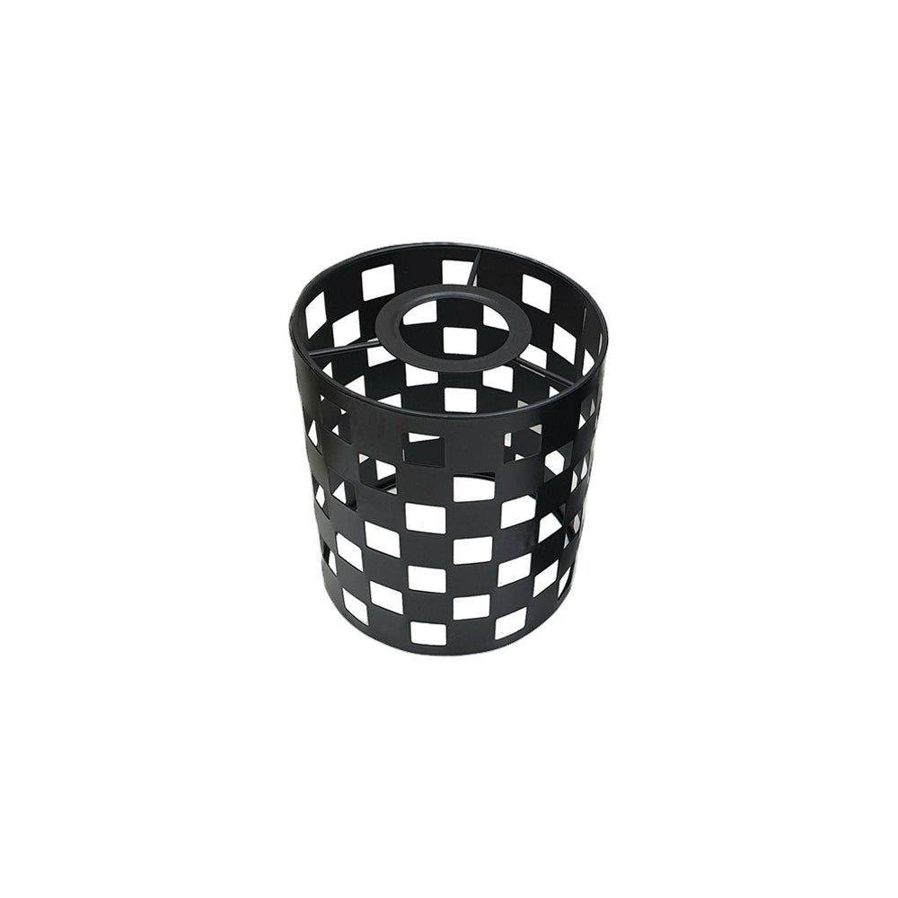 Check Style Cylinder Light Shade