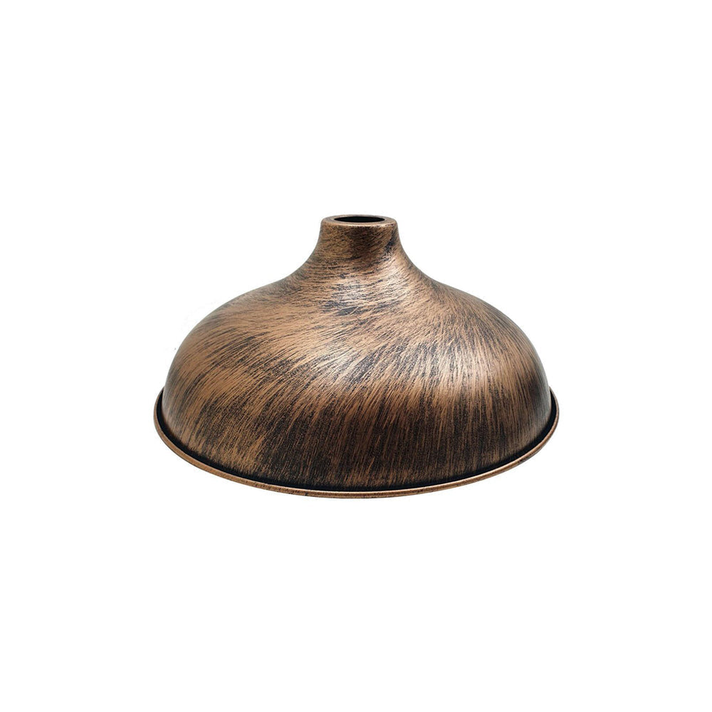 Brushed Copper Vintage Industrial Light Shade