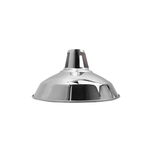 Chrome Barn Industrial Light Shade