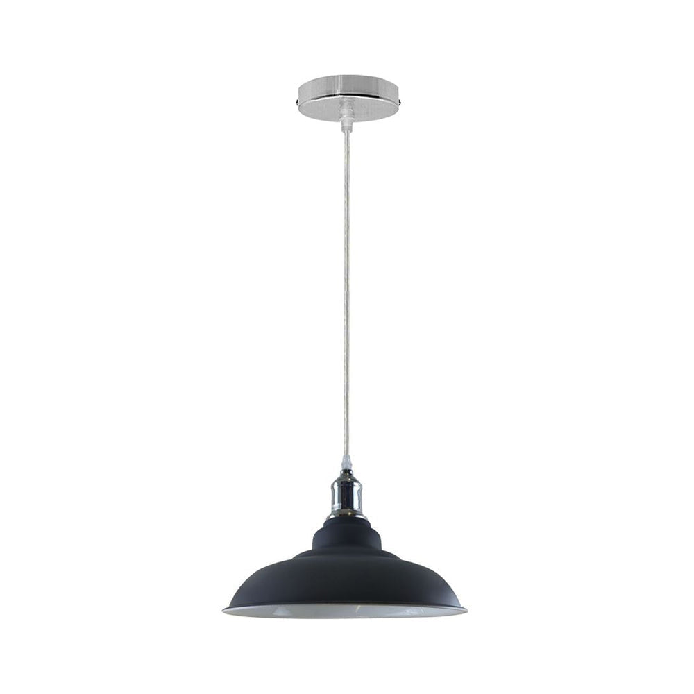 Bowl Retro Ceiling Pendant Light in 8 Colours