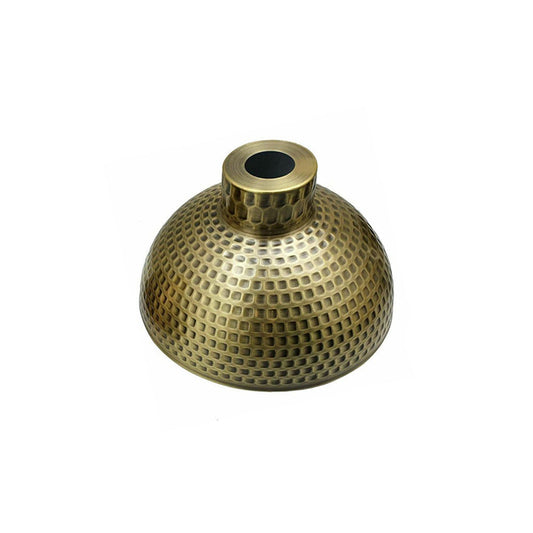 Green Brass Dome Retro Ceiling Light Shade