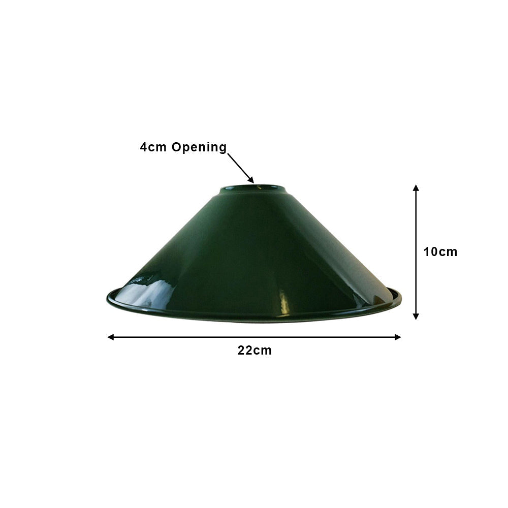 Orange Cone Light Shade