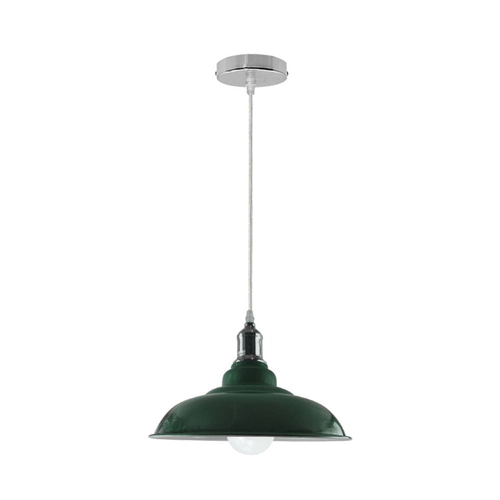 Bowl Retro Ceiling Pendant Light in 8 Colours