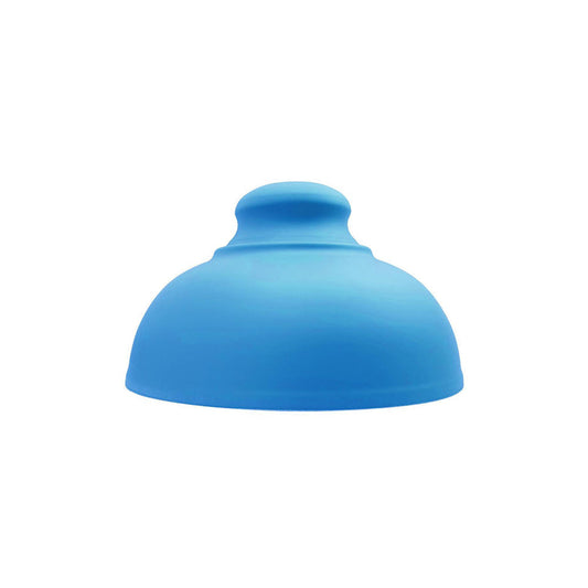 Light Blue Dome Vintage Light Shade - Medium