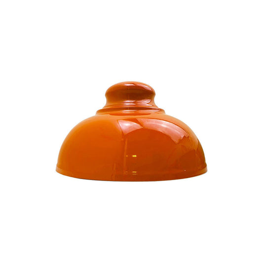 Orange Dome Vintage Light Shade - Medium