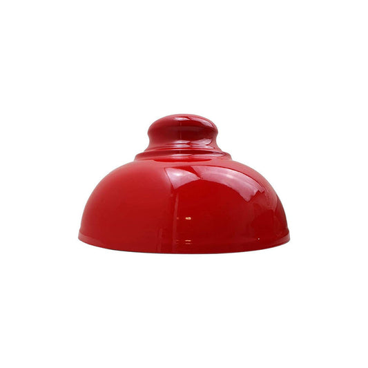Red Dome Vintage Light Shade - Medium