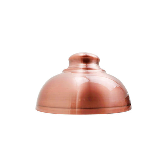 Dome Vintage Rose Gold Lamp Shade - Medium