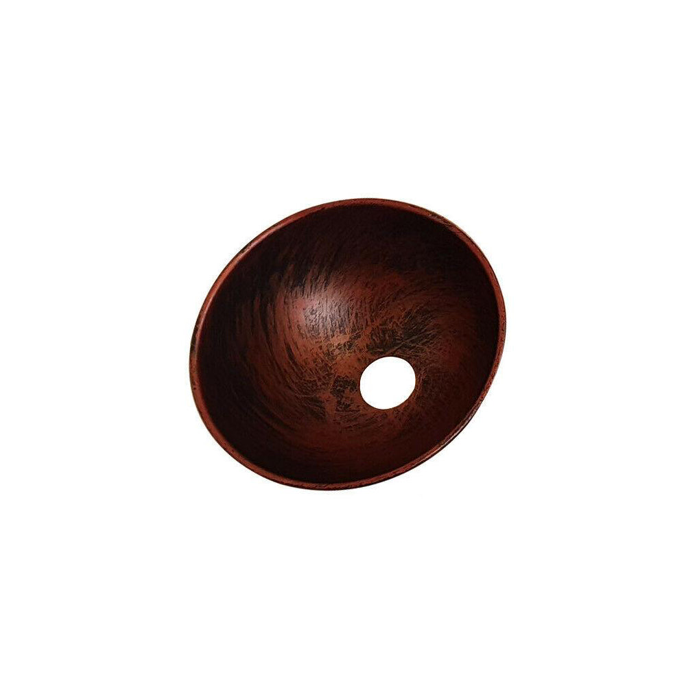 Rustic Red Dome Light Shade - Small