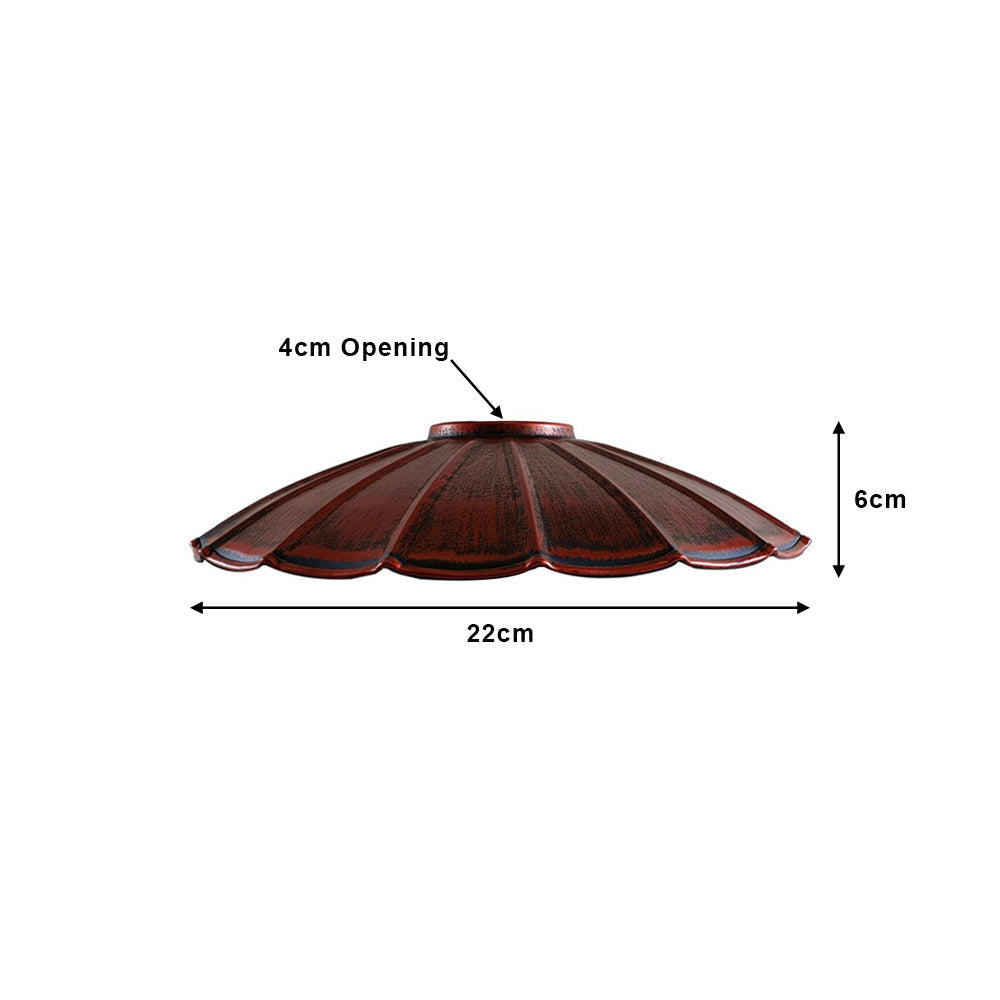 Brushed Brass Umbrella Style Light Shade