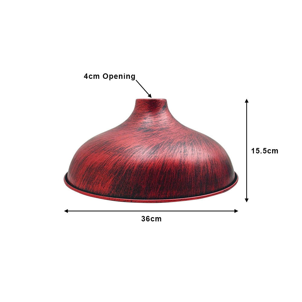 Black Bowl Vintage Industrial Light Shade