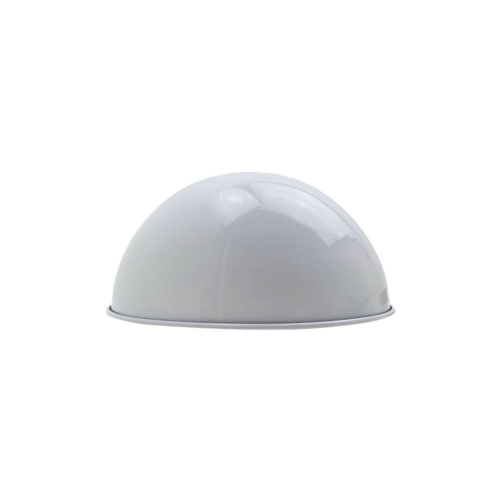 White Dome Light Shade - Medium