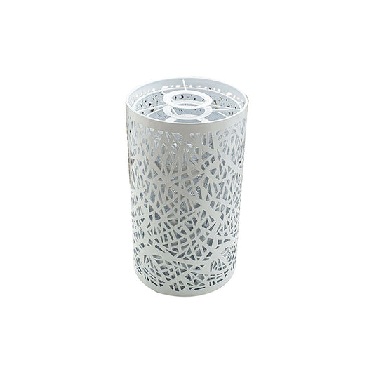 White Retro Cylinder Light Shade