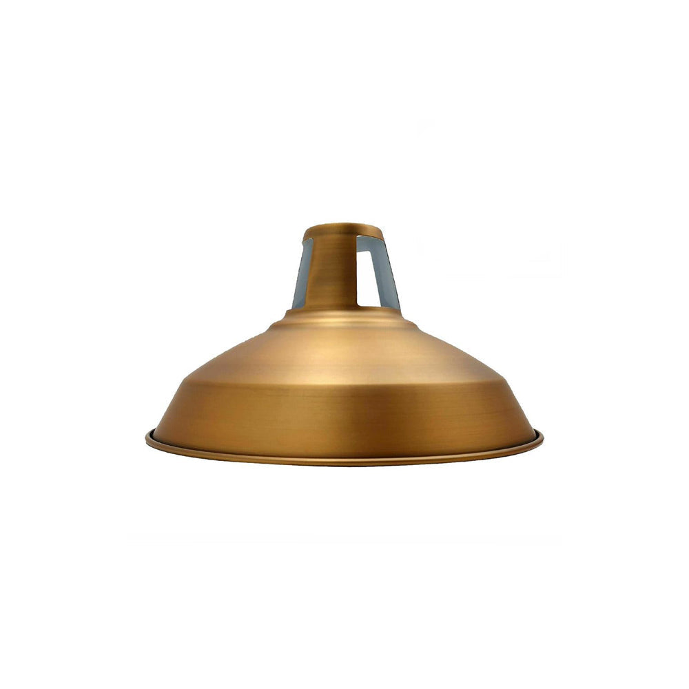 Yellow Brass Barn Industrial Light Shade