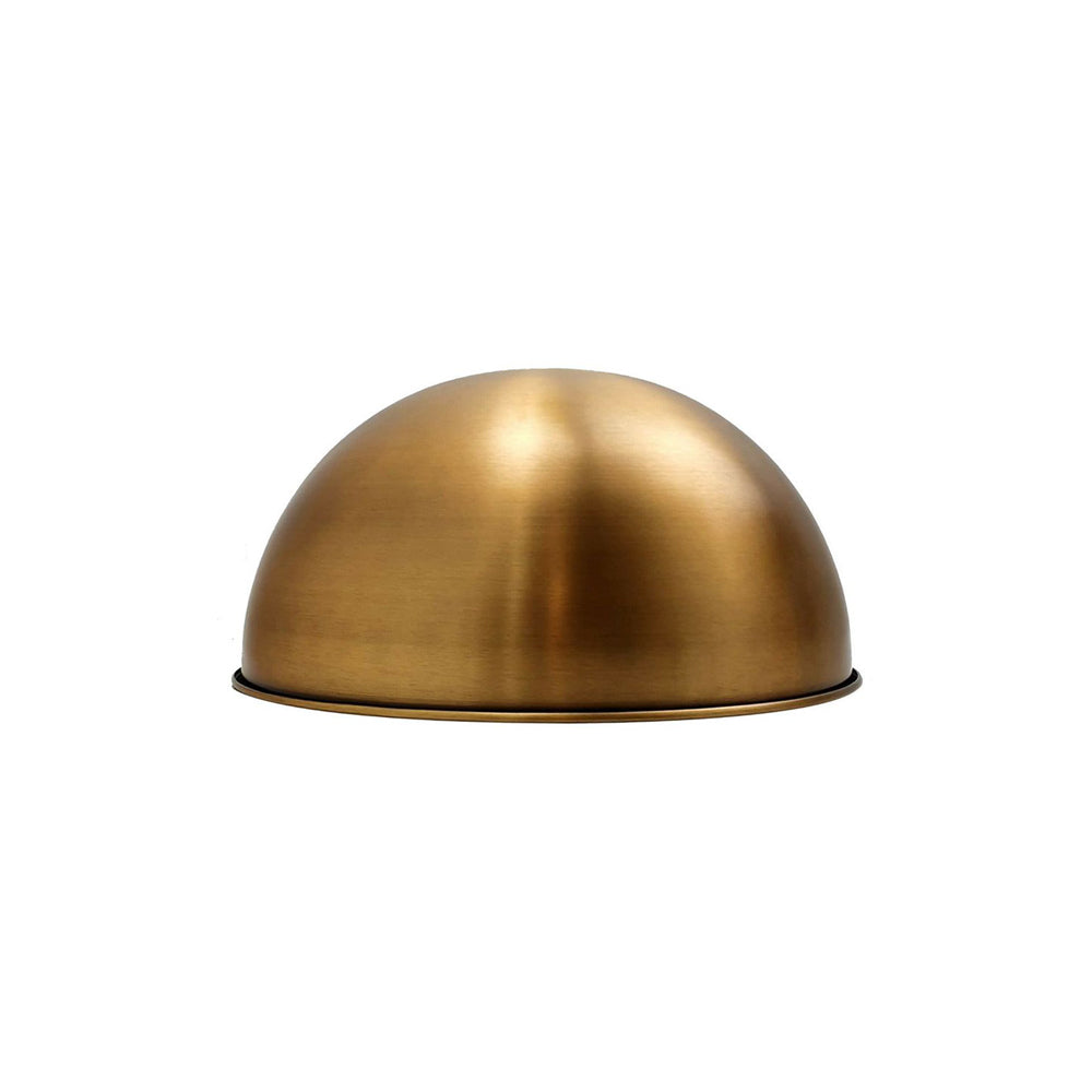 Yellow Brass Dome Light Shade - Medium