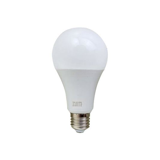 E27 12W LED Non Dimmable Energy Saving Light Bulbs - Cool White 6000K