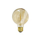 G80 E27 60W Edison Dimmable Bulb - Vintage Amber - Warm White 2700K