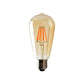 ST64 E27 6W Edison Dimmable LED Bulb - Vintage Amber - Warm White 2700K