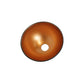Black (Dark Gold Inner) Dome Industrial Swan Neck Wall Light