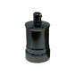 Black E27 Vintage Industrial Metal Pendant Lamp Holder - Decorative Bulb Holder