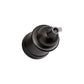 Matt Black E27 Vintage Metal Pendant Lamp Holder with Bubble Shaped Top - Edison Screw Bulb Holder