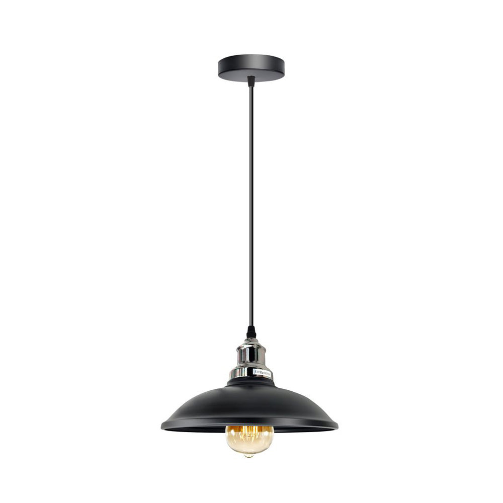 Vintage Industrial Ceiling Pendant Light in 4 Colours