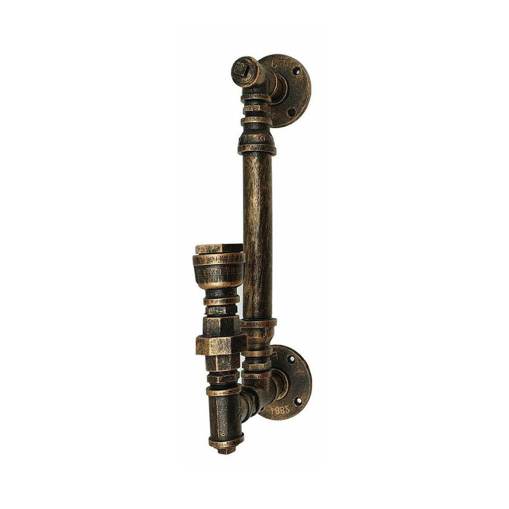 Steampunk Pipe Wall Light