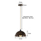 Brushed Copper Small Dome Pendant Light