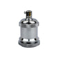 Chrome E27 Vintage Metal Pendant Lamp Holder - Edison Screw Bulb Holder