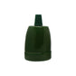 Green E27 Retro Ceramic Pendant Lamp Holder - Vintage Bulb Holder
