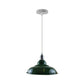 Green Bowl Retro Ceiling Light