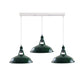 Green Barn Industrial Style 3 Light Pendant