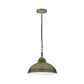 Vintage Style Industrial Chain Pendant Light in 4 Colours - Dome Lamp Holder