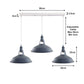 Grey Barn Industrial Style 3 Light Pendant