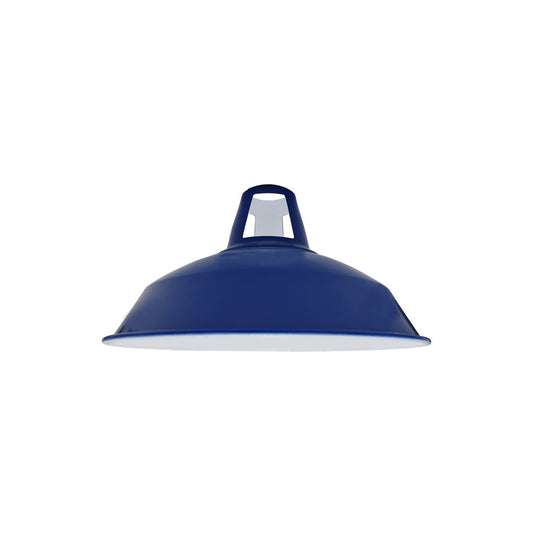 Navy Blue Barn Industrial Light Shade