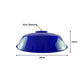 Navy Blue Bowl Industrial Retro Light Shade - 3 Pack