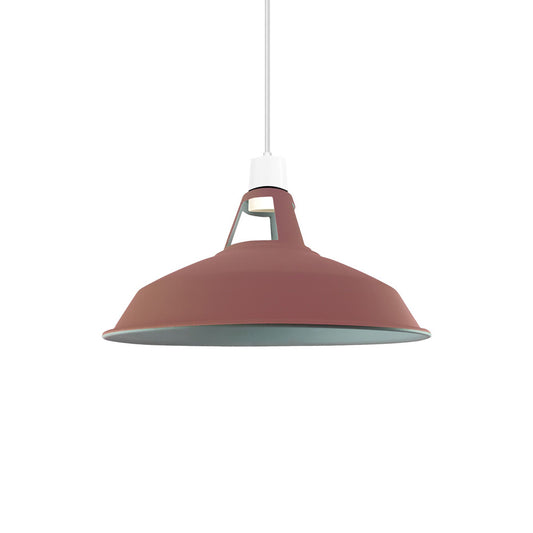 Pink Barn Industrial Light Shade