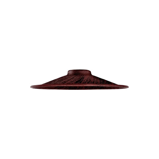 Rustic Red Flat Vintage Light Shade