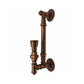 Steampunk Pipe Wall Light