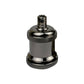Black E27 Vintage Metal Pendant Lamp Holder - Decorative Bulb Holder
