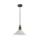 White Cone Industrial Style Pendant Light